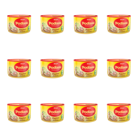 Pasztet PODLASKI drobiowy 155g X12